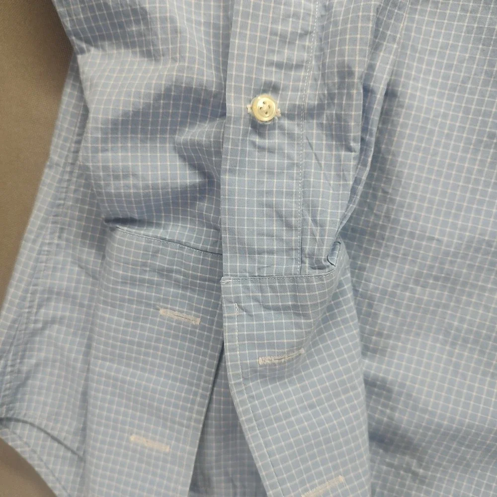 Polo by‎ Ralph Lauren Men's Blue Dress Shirt Size 16 1/2-35